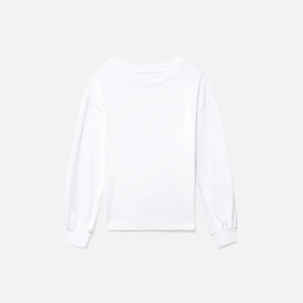 Everlane Oversize Long Sleeve T-Shirt